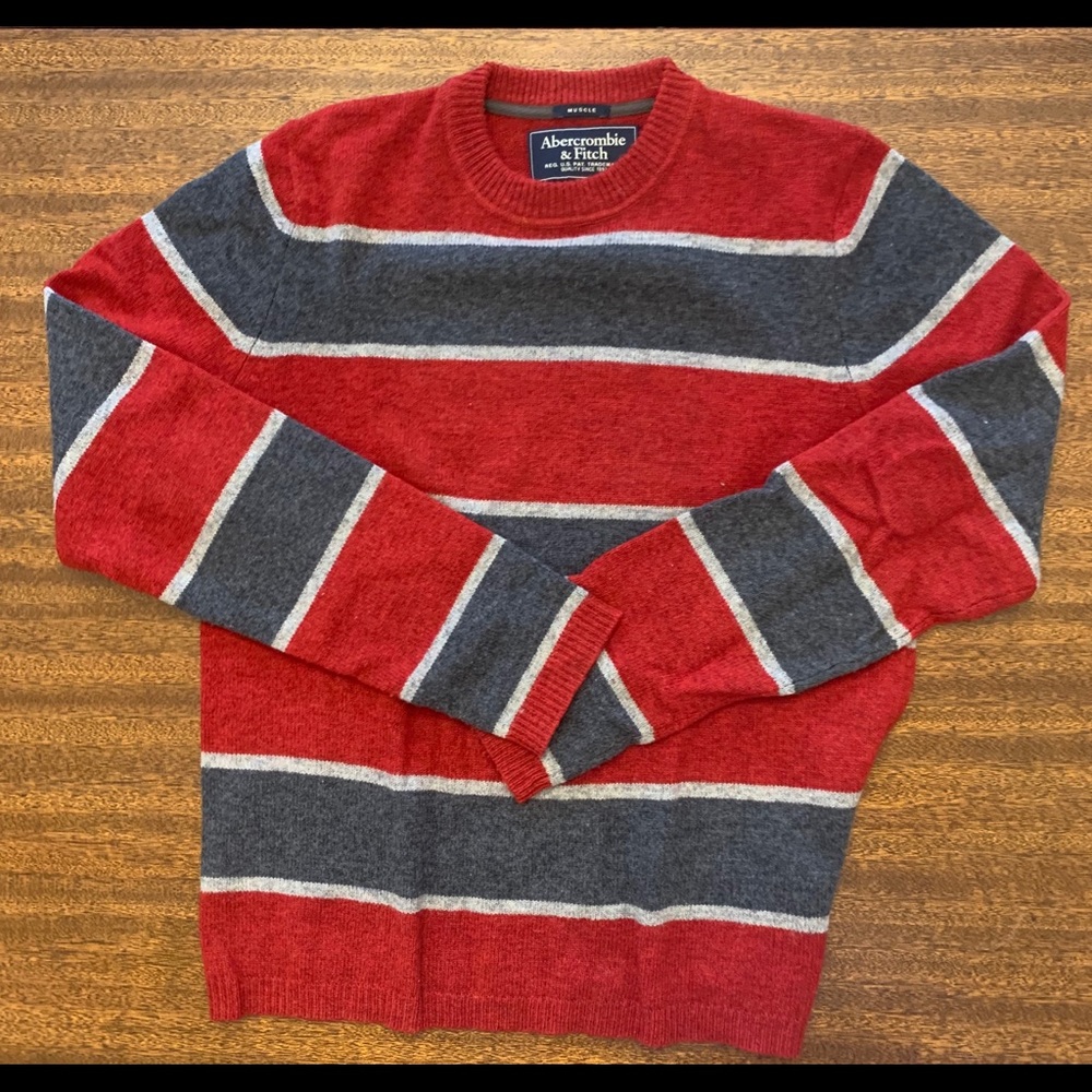 A&F striped sweater
